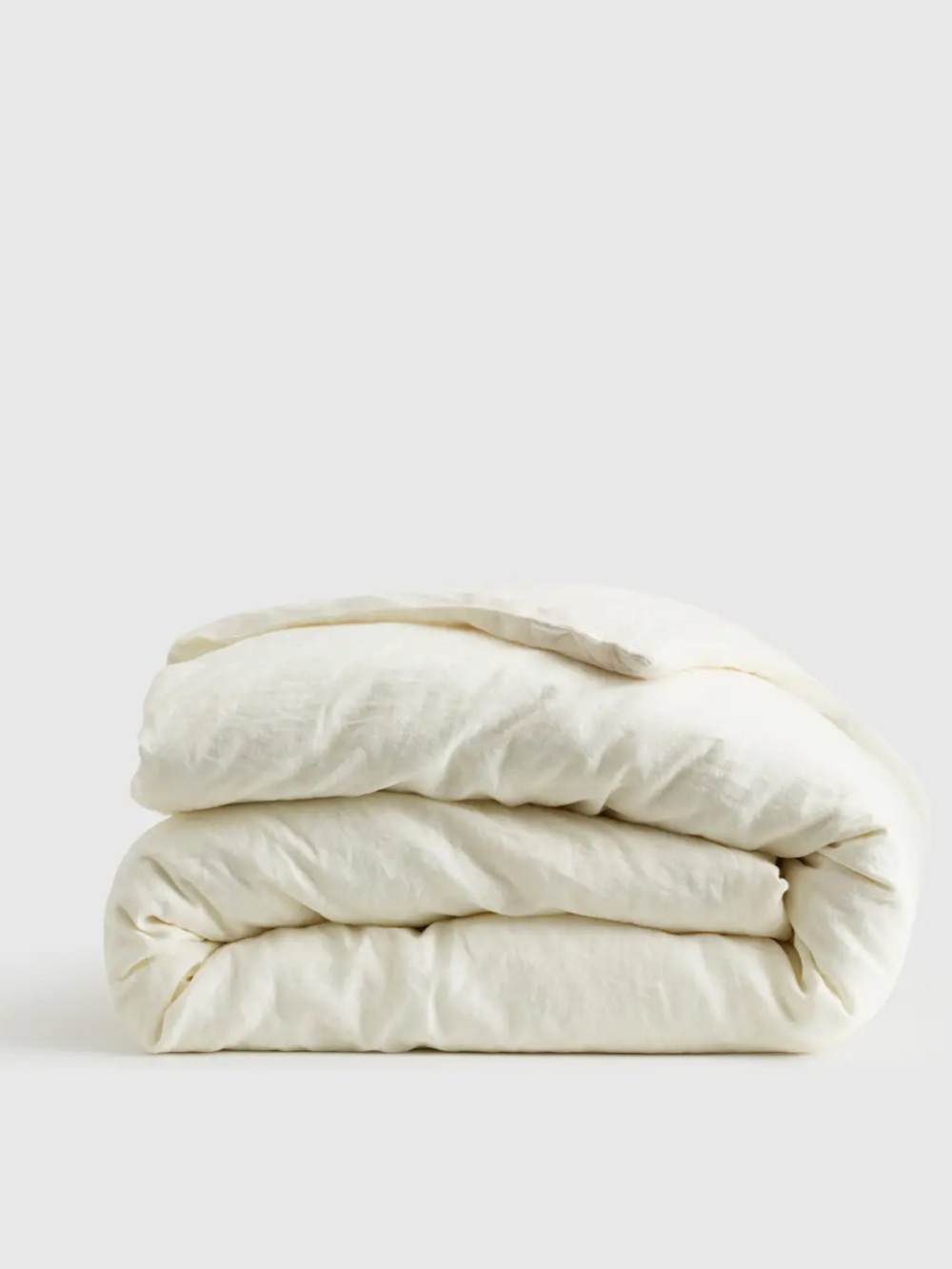 NWT Quince Luxury European Linen Ivory Duvet Cover! - Picture 2 of 9